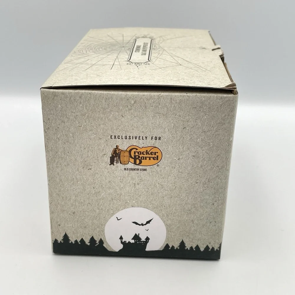 Cracker Barrel Sugar Skull Salt Pepper Shaker Set Day Of The Dead NIB‎ Halloween